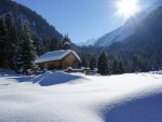 Cabin in the Alps, Switzerland